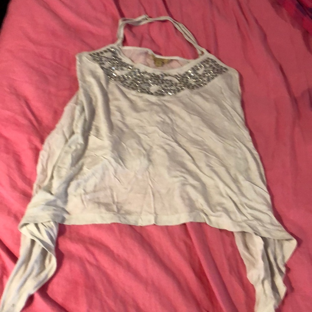 Guess small flowy beaded tank